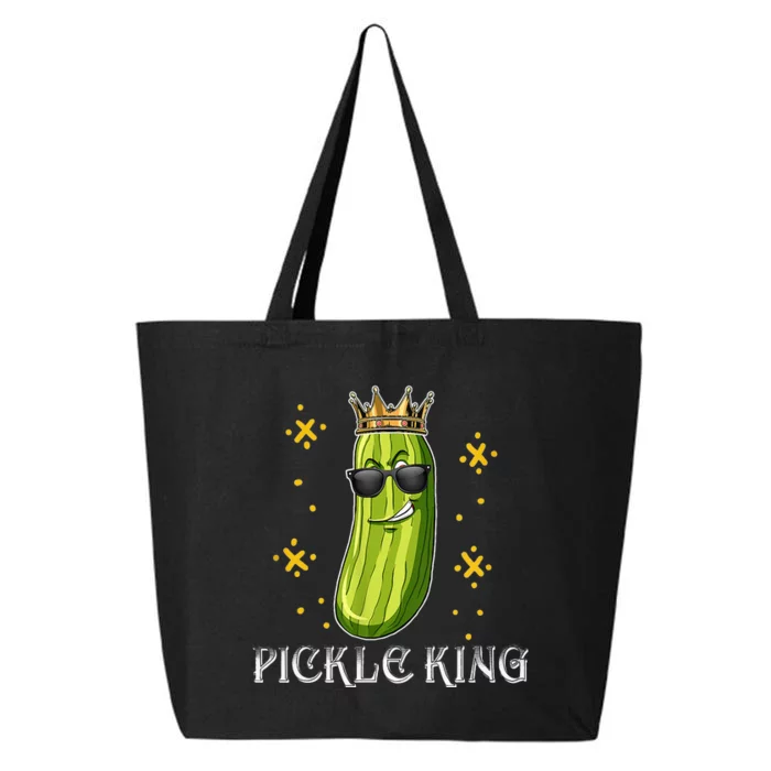 Pickle Queen Vegan Funny Cucumber Vegetable 25L Jumbo Tote