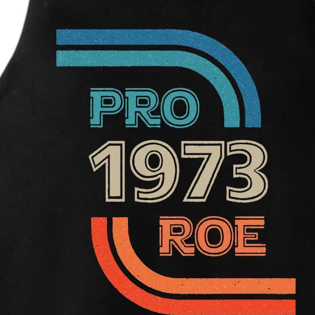 Pro Roe 1973 Roe Vs Wade Pro Choice Womens Rights Ladies Tri-Blend Wicking Tank