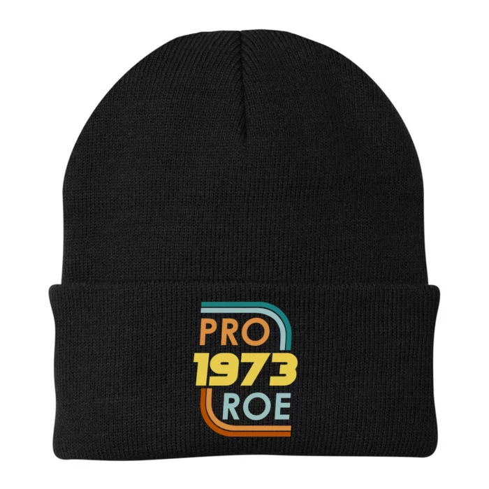 Pro Roe 1973 Reproductive Rights Pro Choice V Wade Knit Cap Winter Beanie