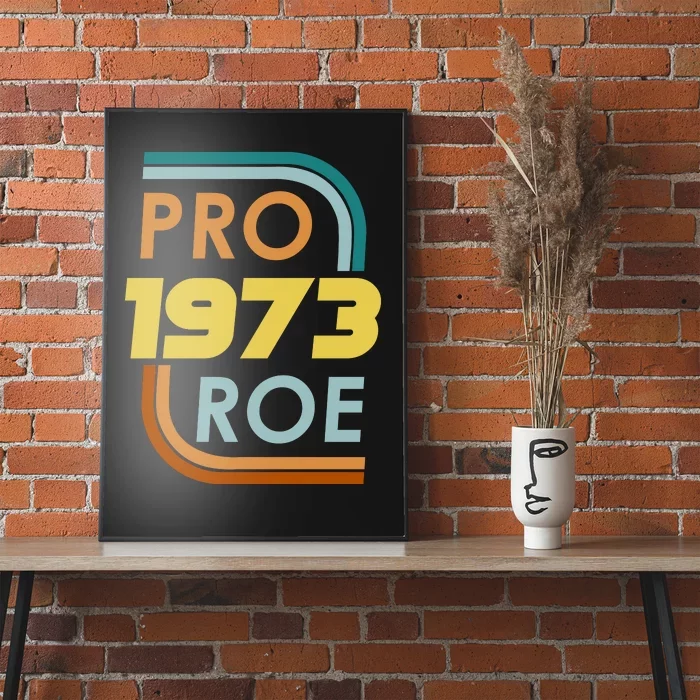 Pro Roe 1973 Reproductive Rights Pro Choice V Wade Poster