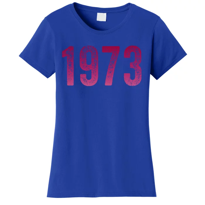 Pro Roe 1973 Gift Protect Roe V Wade Gift Cool Gift Women's T-Shirt