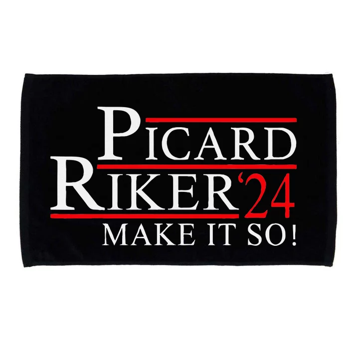 Picard Riker 24 Make It So Campaign Microfiber Hand Towel