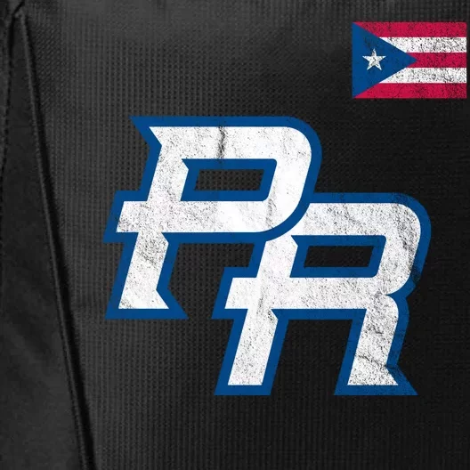 Puerto Rico Baseball Flag Pride Boricua Puerto Rico City Backpack