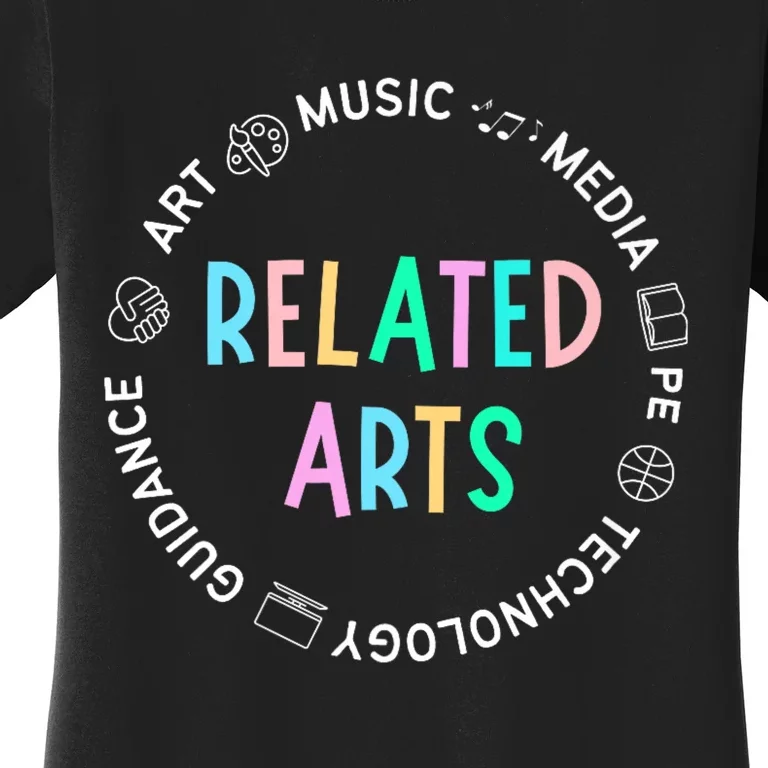 PKES Related Arts Circle Design Women's T-Shirt