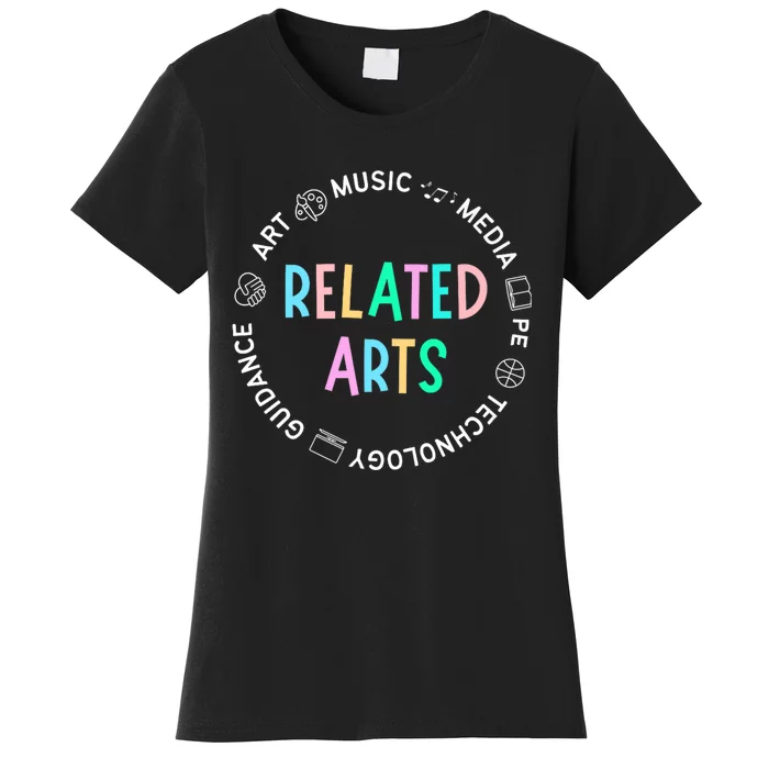 PKES Related Arts Circle Design Women's T-Shirt