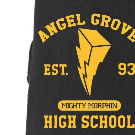 Power Rangers Angel Grove High School Gold Collegiate Doggie 3-End Fleece Hoodie