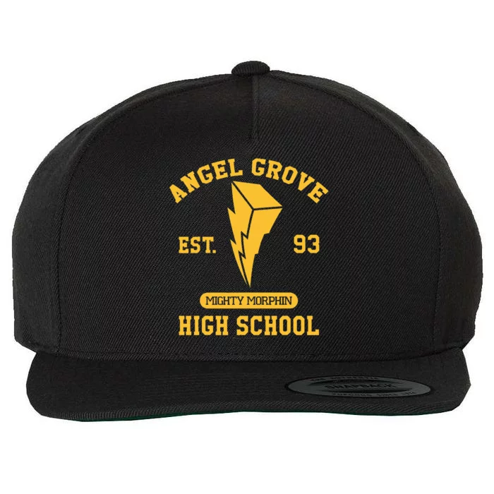 Power Rangers Angel Grove High School Gold Collegiate Wool Snapback Cap