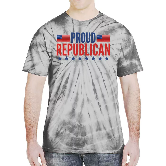 Proud Republican American Tie-Dye T-Shirt