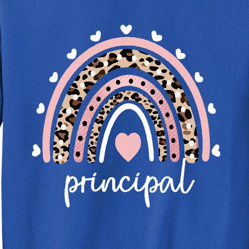 Principal Rainbow Appreciation School Principal Sweatshirt