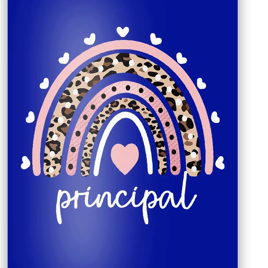 Principal Rainbow Appreciation School Principal Poster