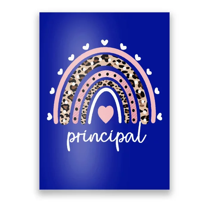 Principal Rainbow Appreciation School Principal Poster