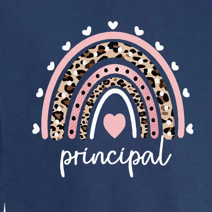 Principal Rainbow Appreciation School Principal Garment-Dyed Sweatshirt