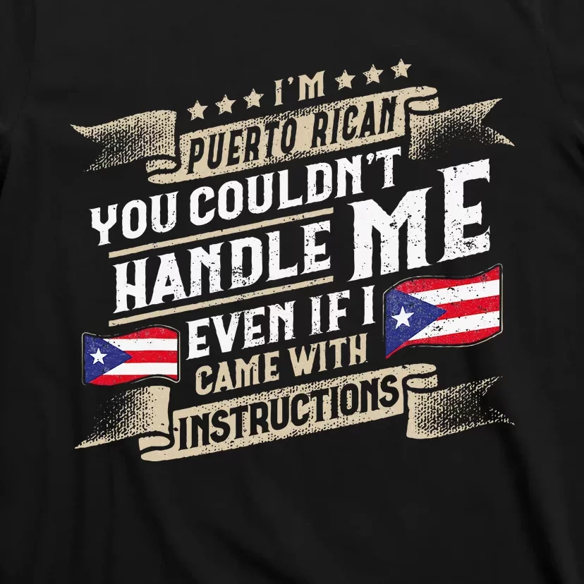 Puerto Rico Accessories Puerto Ricans Flag T-Shirt