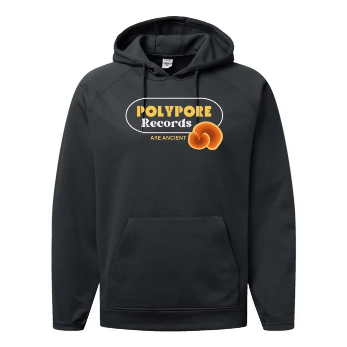 Polypore Records Are Ancient Performance Fleece Hoodie