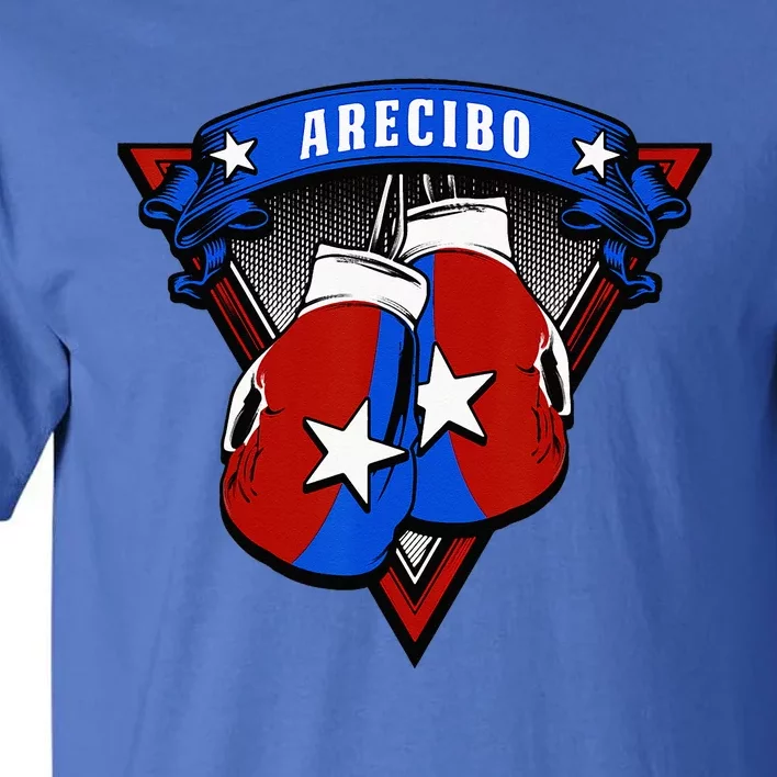 Puerto Rican Arecibo Puerto Rico Boxing Gloves Tall T-Shirt