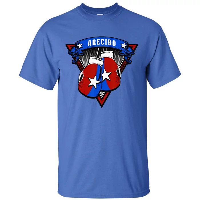 Puerto Rican Arecibo Puerto Rico Boxing Gloves Tall T-Shirt