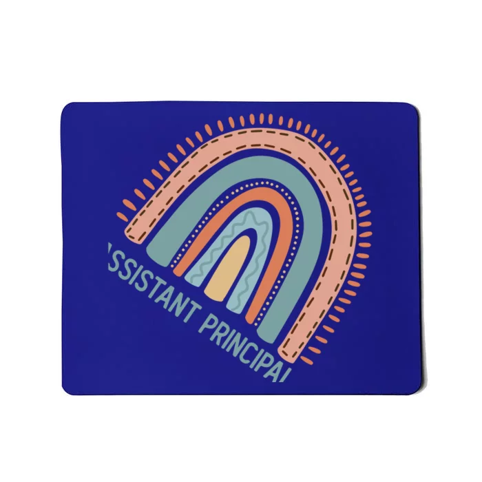 Pastel Rainbow Assistant Principal Gift Mousepad