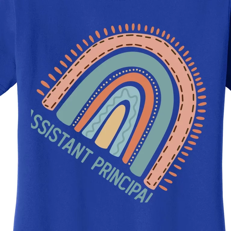 Pastel Rainbow Assistant Principal Gift Women's T-Shirt