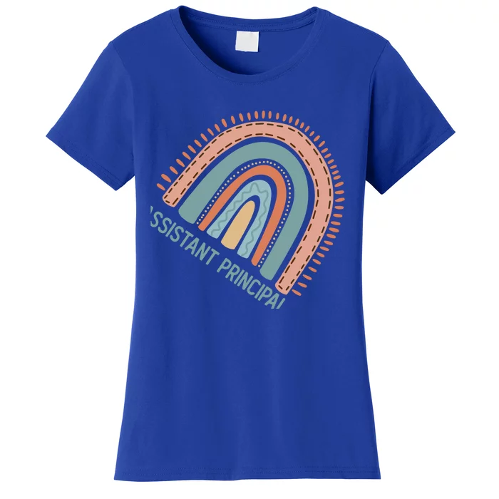 Pastel Rainbow Assistant Principal Gift Women's T-Shirt