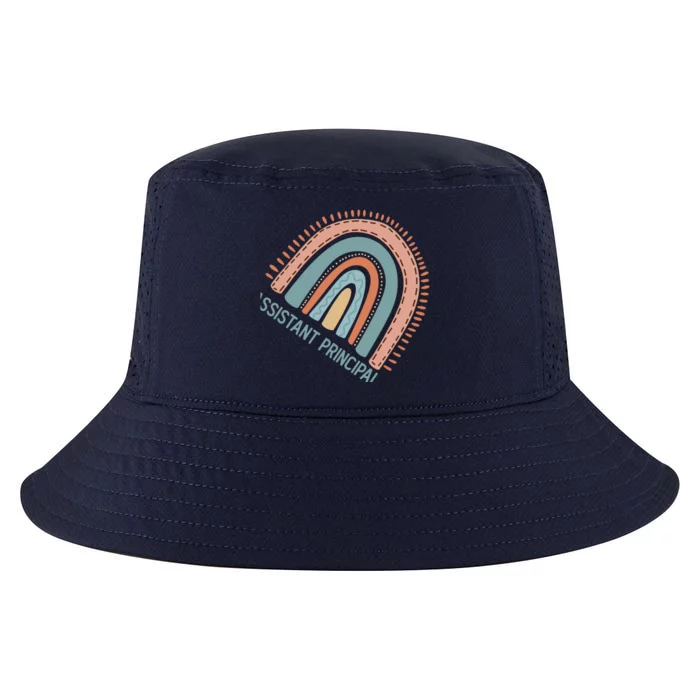 Pastel Rainbow Assistant Principal Gift Cool Comfort Performance Bucket Hat