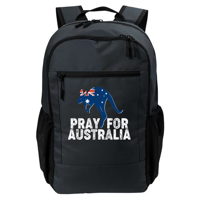 Pray for Australia Kangaroo Australian Flag Daily Commute Backpack