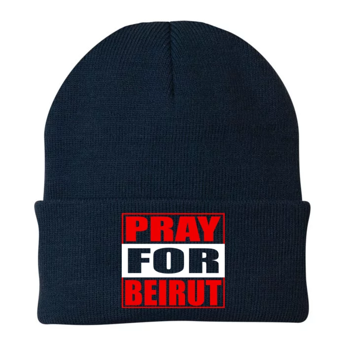 Pray For Beirut Knit Cap Winter Beanie