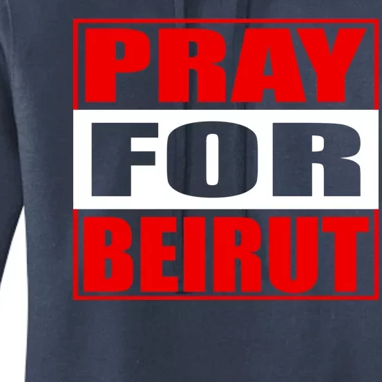 Pray For Beirut Women's Pullover Hoodie