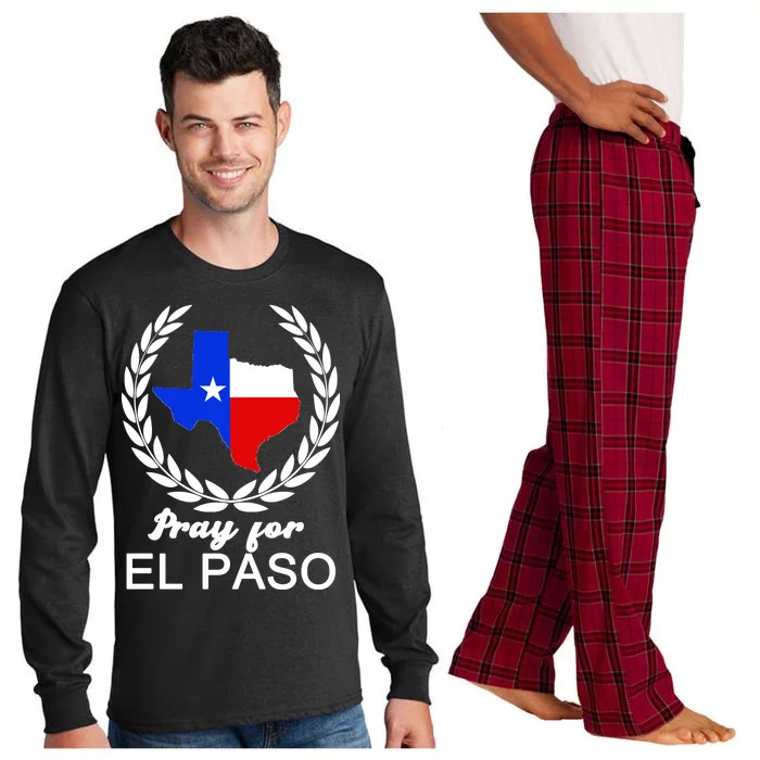 Pray For El Paso Long Sleeve Pajama Set