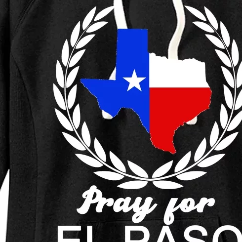 Pray For El Paso Women's Fleece Hoodie