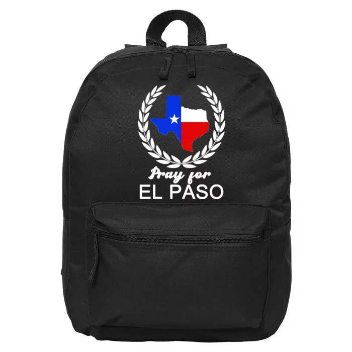 Pray For El Paso 16 in Basic Backpack