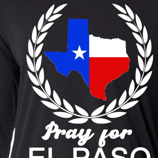 Pray For El Paso Cooling Performance Long Sleeve Crew