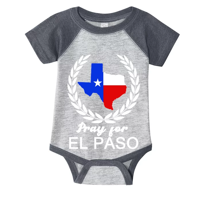 Pray For El Paso Infant Baby Jersey Bodysuit