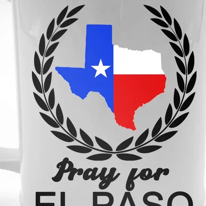 Pray For El Paso Front & Back Beer Stein