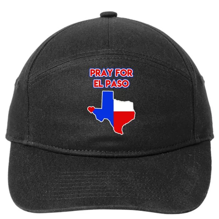 Pray For El Paso Texas 7-Panel Snapback Hat