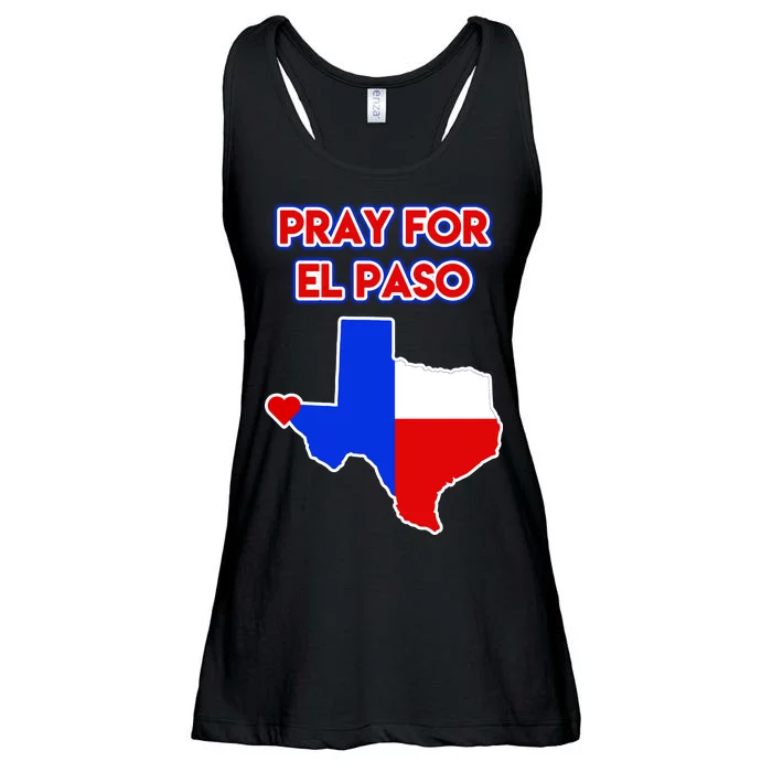 Pray For El Paso Texas Ladies Essential Flowy Tank