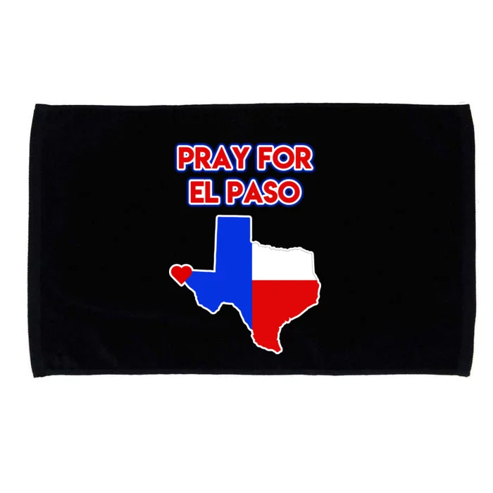 Pray For El Paso Texas Microfiber Hand Towel