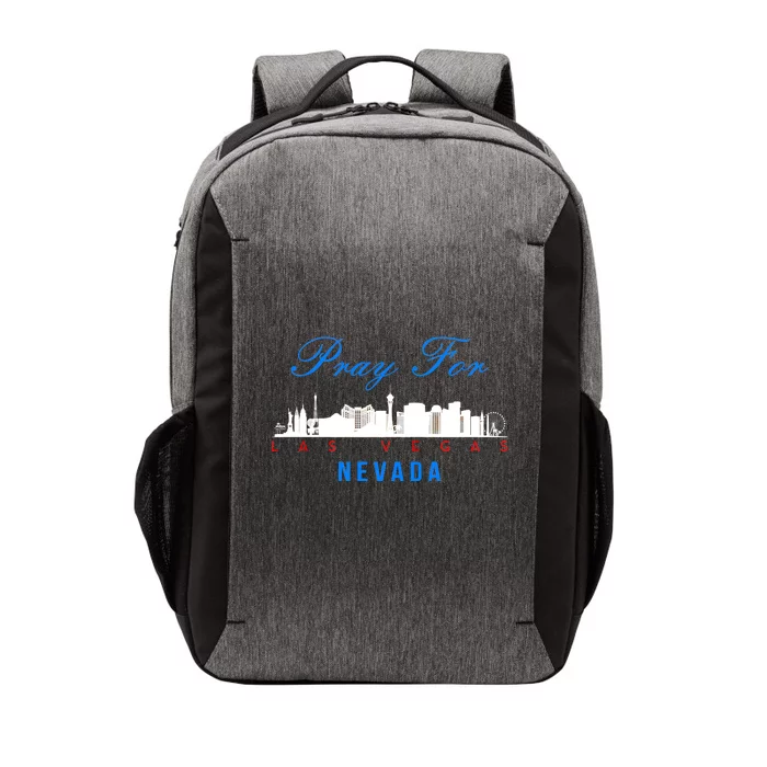 Pray For Las Vegas Nevada Vector Backpack