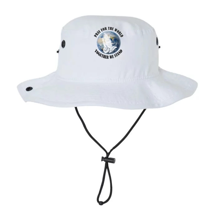 Pray For The World Together We Stand Legacy Cool Fit Booney Bucket Hat