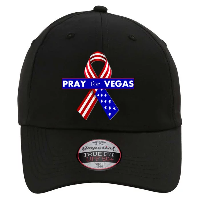 Pray For Vegas USA Flag Ribbon The Original Performance Cap