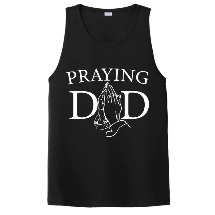 Praying Dad Performance Tank