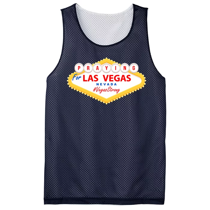 Praying For Las Vegas Nevada Vegas Strong Mesh Reversible Basketball Jersey Tank