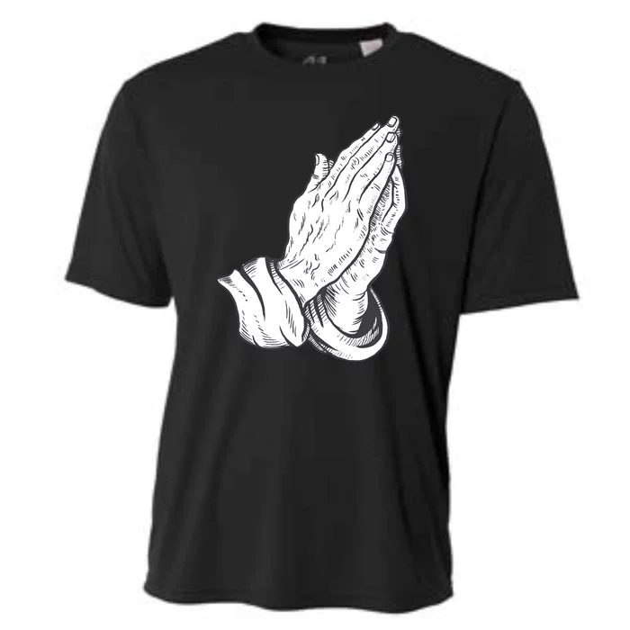 Praying Hands Cooling Performance Crew T-Shirt