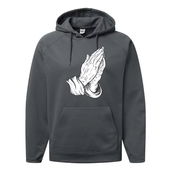 Praying Hands Performance Fleece Hoodie