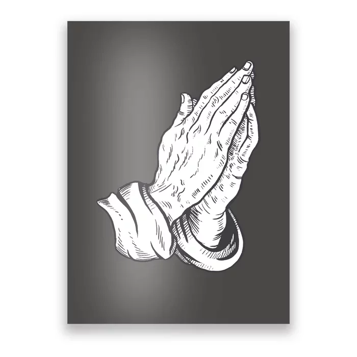 Praying Hands Poster