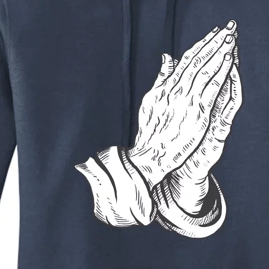 Praying Hands Women's Pullover Hoodie