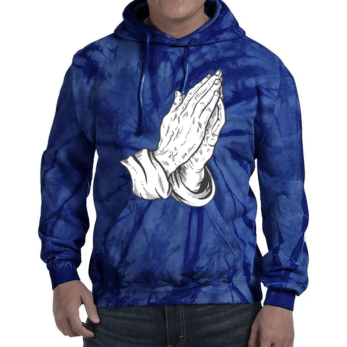 Praying Hands Tie Dye Hoodie