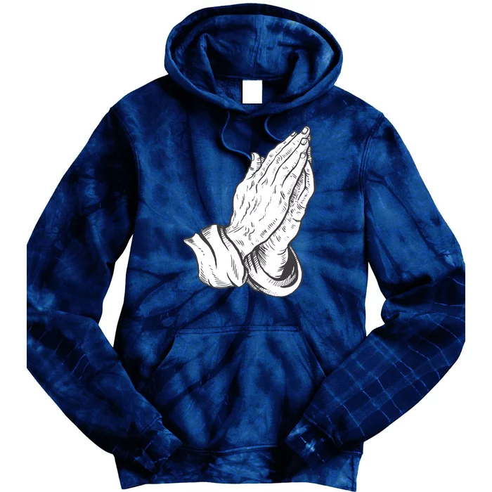 Praying Hands Tie Dye Hoodie