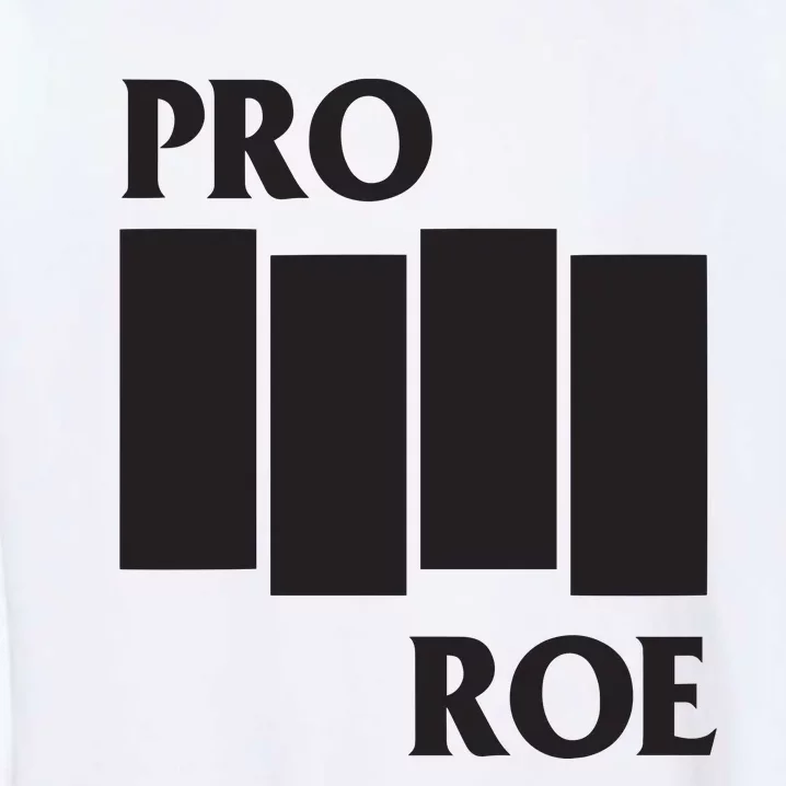 P.R.O R.O.E Black Flag Garment-Dyed Sweatshirt