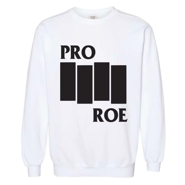 P.R.O R.O.E Black Flag Garment-Dyed Sweatshirt