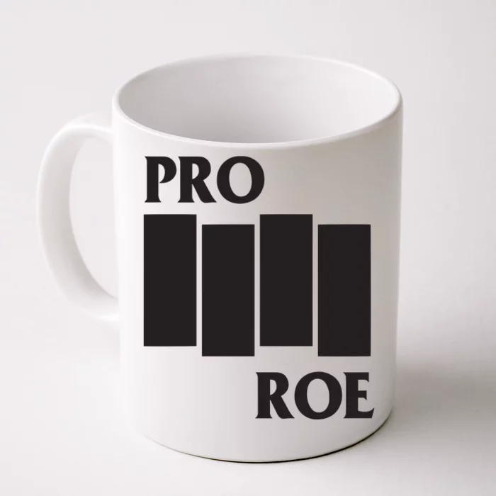 P.R.O R.O.E Black Flag Front & Back Coffee Mug